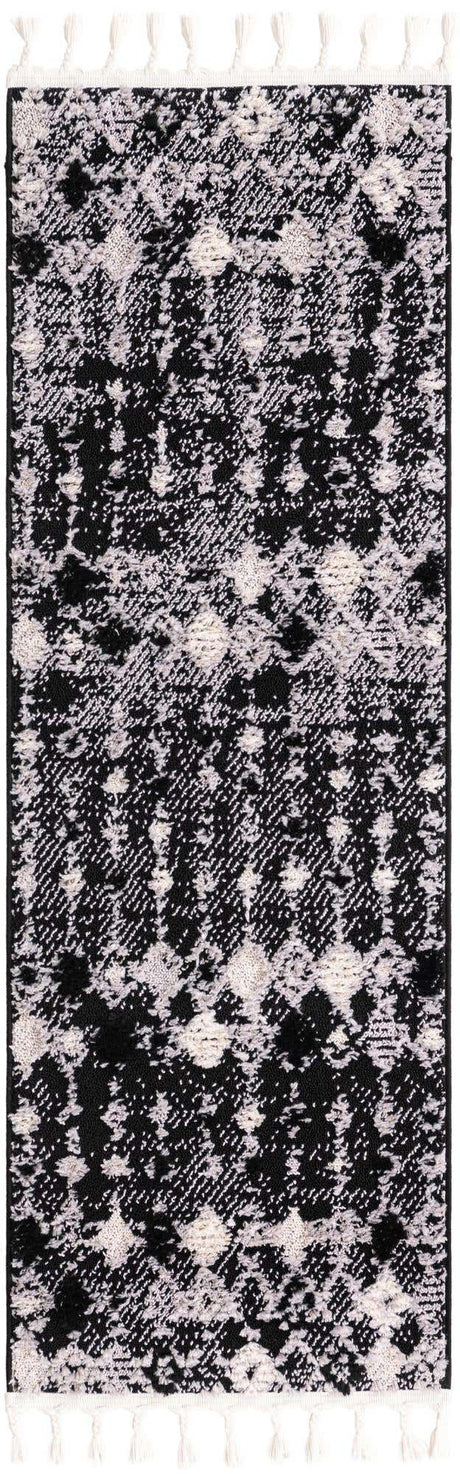 Fossil Gray 2' x 6' Cherokee Runner Area Rug 100% Polypropylene With Cotton Backing Modern Geometric Carpet for Home Decor Interior Design Rooms for Sale at Rug Engine