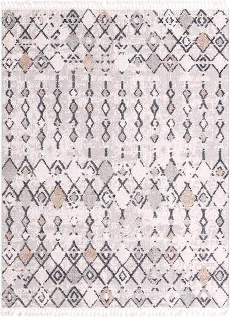 Sand 7' 10 x 10' Cherokee Rectangle Area Rug 100% Polypropylene With Cotton Backing Modern Geometric Carpet for Home Decor Interior Design Rooms for Sale at Rug Engine
