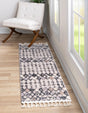Sand 2' x 8' Cherokee Runner Area Rug 100% Polypropylene With Cotton Backing Modern Geometric Carpet for Home Decor Interior Design Rooms for Sale at Rug Engine