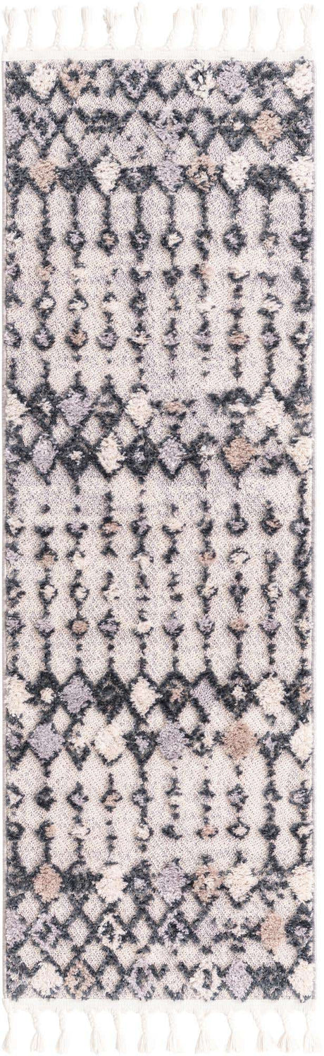 Sand 2' x 6' Cherokee Runner Area Rug 100% Polypropylene With Cotton Backing Modern Geometric Carpet for Home Decor Interior Design Rooms for Sale at Rug Engine