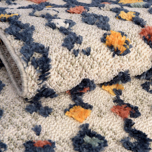Multicolor 4' x 6' Cherokee Rectangle Area Rug 100% Polypropylene With Cotton Backing Modern Geometric Carpet for Home Decor Interior Design Rooms for Sale at Rug Engine