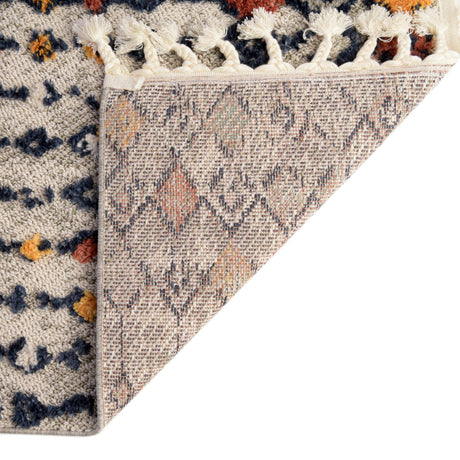 Multicolor 6' x 9' Cherokee Rectangle Area Rug 100% Polypropylene With Cotton Backing Modern Geometric Carpet for Home Decor Interior Design Rooms for Sale at Rug Engine