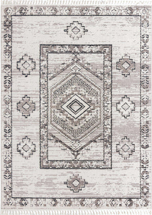 Sand 9' x 12' Cherokee Rectangle Area Rug 100% Polypropylene With Cotton Backing Modern Geometric Carpet for Home Decor Interior Design Rooms for Sale at Rug Engine