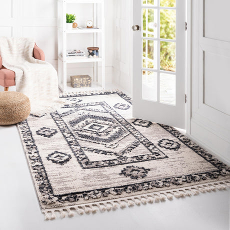 Sand 9' x 12' Cherokee Rectangle Area Rug 100% Polypropylene With Cotton Backing Modern Geometric Carpet for Home Decor Interior Design Rooms for Sale at Rug Engine
