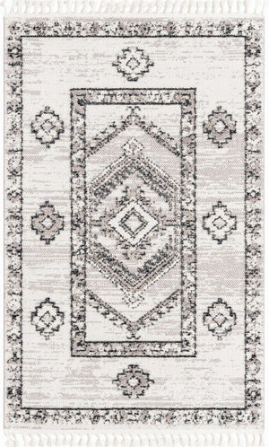 Sand 5' 3 x 8' Cherokee Rectangle Area Rug 100% Polypropylene With Cotton Backing Modern Geometric Carpet for Home Decor Interior Design Rooms for Sale at Rug Engine