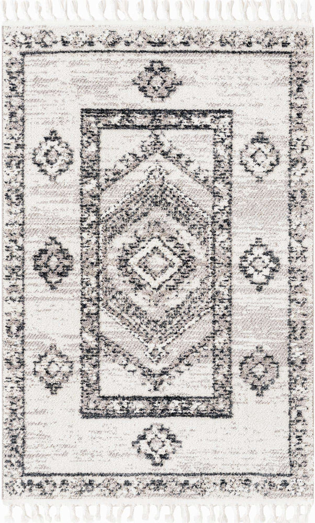 Sand 4' x 6' Cherokee Rectangle Area Rug 100% Polypropylene With Cotton Backing Modern Geometric Carpet for Home Decor Interior Design Rooms for Sale at Rug Engine