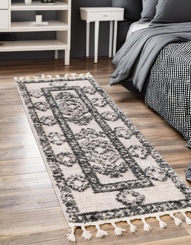 Sand 2' x 6' Cherokee Runner Area Rug 100% Polypropylene With Cotton Backing Modern Geometric Carpet for Home Decor Interior Design Rooms for Sale at Rug Engine