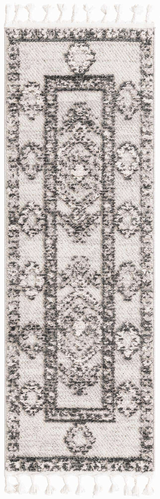 Sand 2' x 6' Cherokee Runner Area Rug 100% Polypropylene With Cotton Backing Modern Geometric Carpet for Home Decor Interior Design Rooms for Sale at Rug Engine