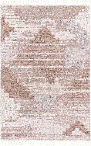 Sand 6' x 9' Cherokee Rectangle Area Rug 100% Polypropylene With Cotton Backing Modern Geometric Carpet for Home Decor Interior Design Rooms for Sale at Rug Engine