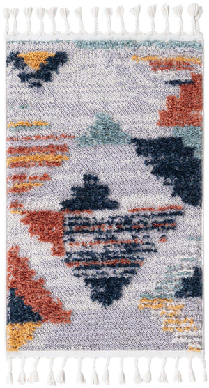 Multicolor 2' x 3' 2 Cherokee Rectangle Area Rug 100% Polypropylene With Cotton Backing Modern Geometric Carpet for Home Decor Interior Design Rooms for Sale at Rug Engine