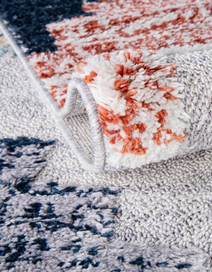 Multicolor 2' x 12' Cherokee Runner Area Rug 100% Polypropylene With Cotton Backing Modern Geometric Carpet for Home Decor Interior Design Rooms for Sale at Rug Engine