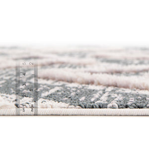 Blue Gray 2' x 3' 2 Cherokee Rectangle Area Rug 100% Polypropylene With Cotton Backing Modern Geometric Carpet for Home Decor Interior Design Rooms for Sale at Rug Engine