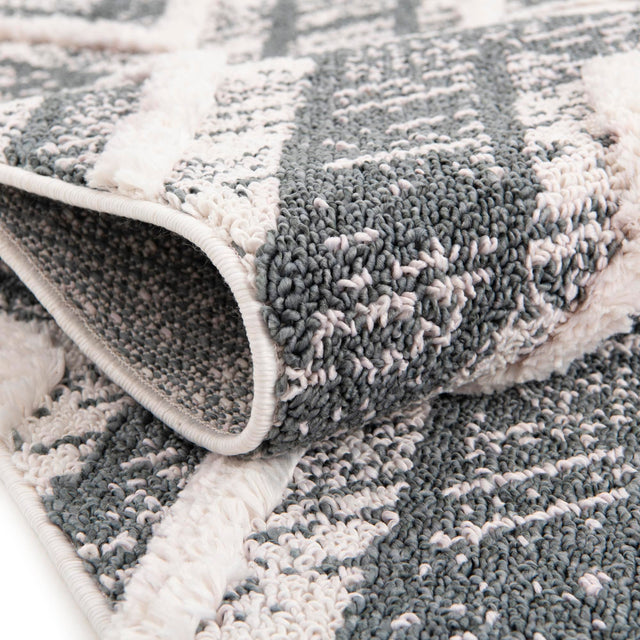Blue Gray 2' x 3' 2 Cherokee Rectangle Area Rug 100% Polypropylene With Cotton Backing Modern Geometric Carpet for Home Decor Interior Design Rooms for Sale at Rug Engine