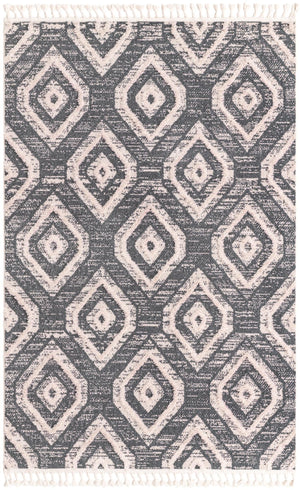 Blue Gray 5' 3 x 8' Cherokee Rectangle Area Rug 100% Polypropylene With Cotton Backing Modern Geometric Carpet for Home Decor Interior Design Rooms for Sale at Rug Engine