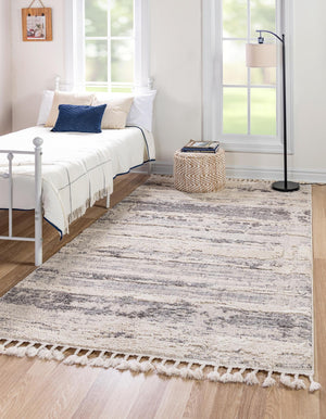 Sand 9' x 12' Cherokee Rectangle Area Rug 100% Polypropylene With Cotton Backing Modern Geometric Carpet for Home Decor Interior Design Rooms for Sale at Rug Engine