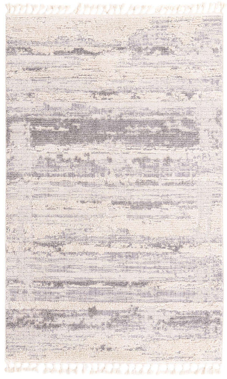 Sand 5' 3 x 8' Cherokee Rectangle Area Rug 100% Polypropylene With Cotton Backing Modern Geometric Carpet for Home Decor Interior Design Rooms for Sale at Rug Engine