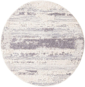 Sand 4' x 4' Cherokee Round Area Rug 100% Polypropylene With Cotton Backing Modern Geometric Carpet for Home Decor Interior Design Rooms for Sale at Rug Engine