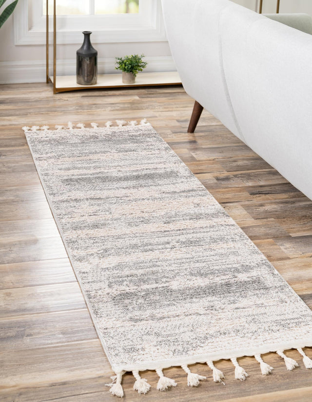 Sand 2' x 6' Cherokee Runner Area Rug 100% Polypropylene With Cotton Backing Modern Geometric Carpet for Home Decor Interior Design Rooms for Sale at Rug Engine