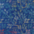 Blue 7' 10 x 7' 10 Blossom Square Area Rug 100% Polypropylene With Cotton Backing Easy Clean Colorful Blooming Blossoming Flower Floral Plant Carpet for Living Dining Room Office Dorms for Sale at Rug Engine