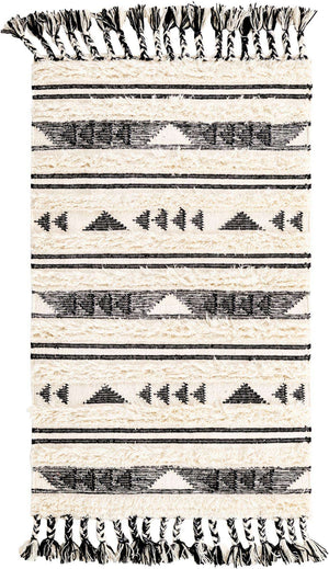 Charcoal 3' 3 x 5' 1 Mesa Rectangle Area Rug 100% Wool Geometric All Natural Carpet for Living, Dining, Office, Bedrooms, Dorms, Kitchens for Sale at Rug Engine