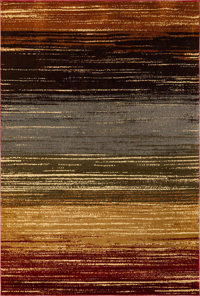 Beige 6' 1 x 9' Barista Rectangle Area Rug 100% Polypropylene Abstract Modern Geometric Carpet for Living Room Dining Office Dorm Room Decor for Sale at Rug Engine