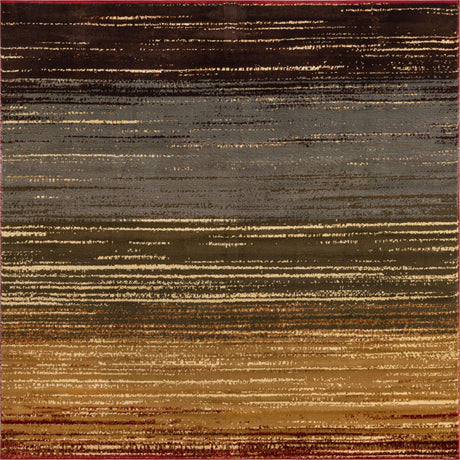 Beige 7' 1 x 7' 1 Barista Square Area Rug 100% Polypropylene Abstract Modern Geometric Carpet for Living Room Dining Office Dorm Room Decor for Sale at Rug Engine