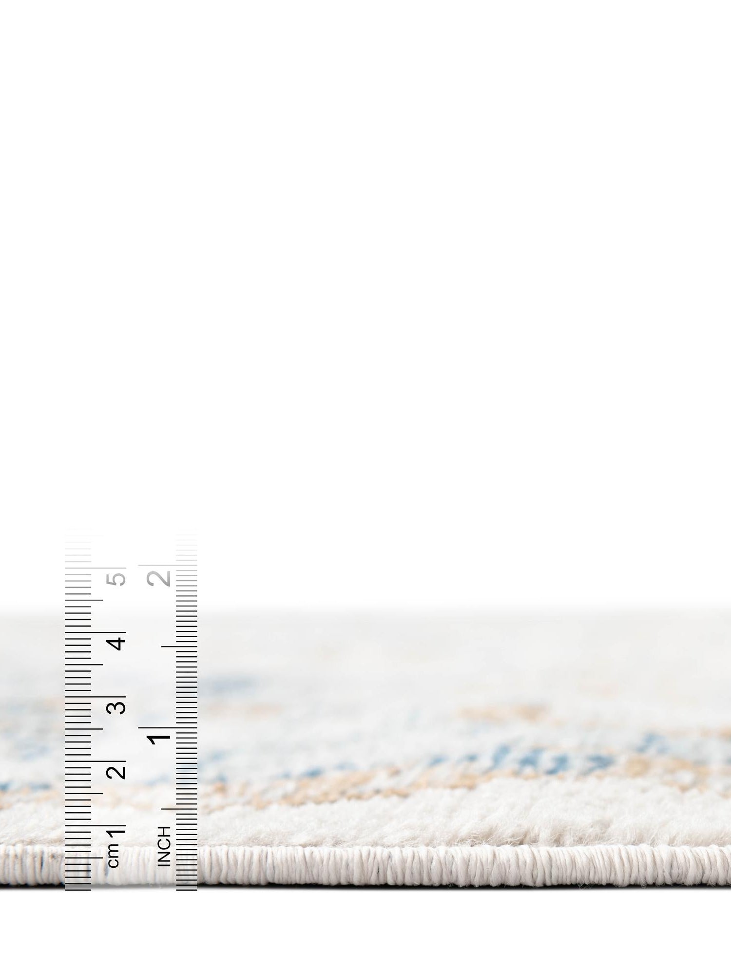 Blue 2' x 3' Nyla Rectangle Area Rug 100% Polypropylene Traditional Classic Carpet for Living Room, Kitchen, Bedroom, Dining, Office for Sale at Rug Engine