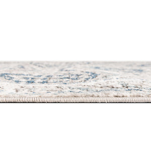 Gray 2' x 3' Nyla Rectangle Area Rug 100% Polypropylene Traditional Classic Carpet for Living Room, Kitchen, Bedroom, Dining, Office for Sale at Rug Engine