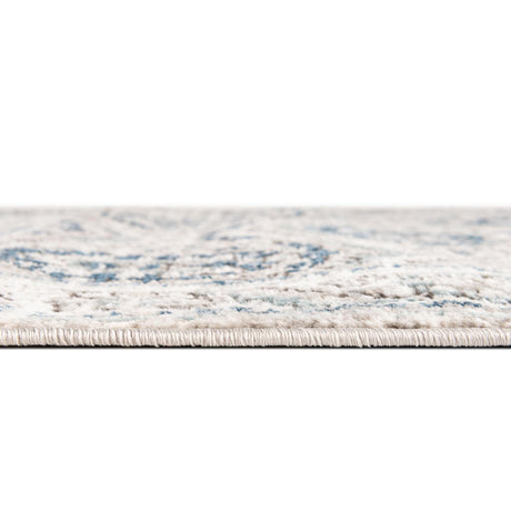 Gray 11' 10 x 11' 10 Nyla Square Area Rug 100% Polypropylene Traditional Classic Carpet for Living Room, Kitchen, Bedroom, Dining, Office for Sale at Rug Engine