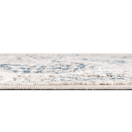 Gray 4' x 6' Nyla Oval Area Rug 100% Polypropylene Traditional Classic Carpet for Living Room, Kitchen, Bedroom, Dining, Office for Sale at Rug Engine