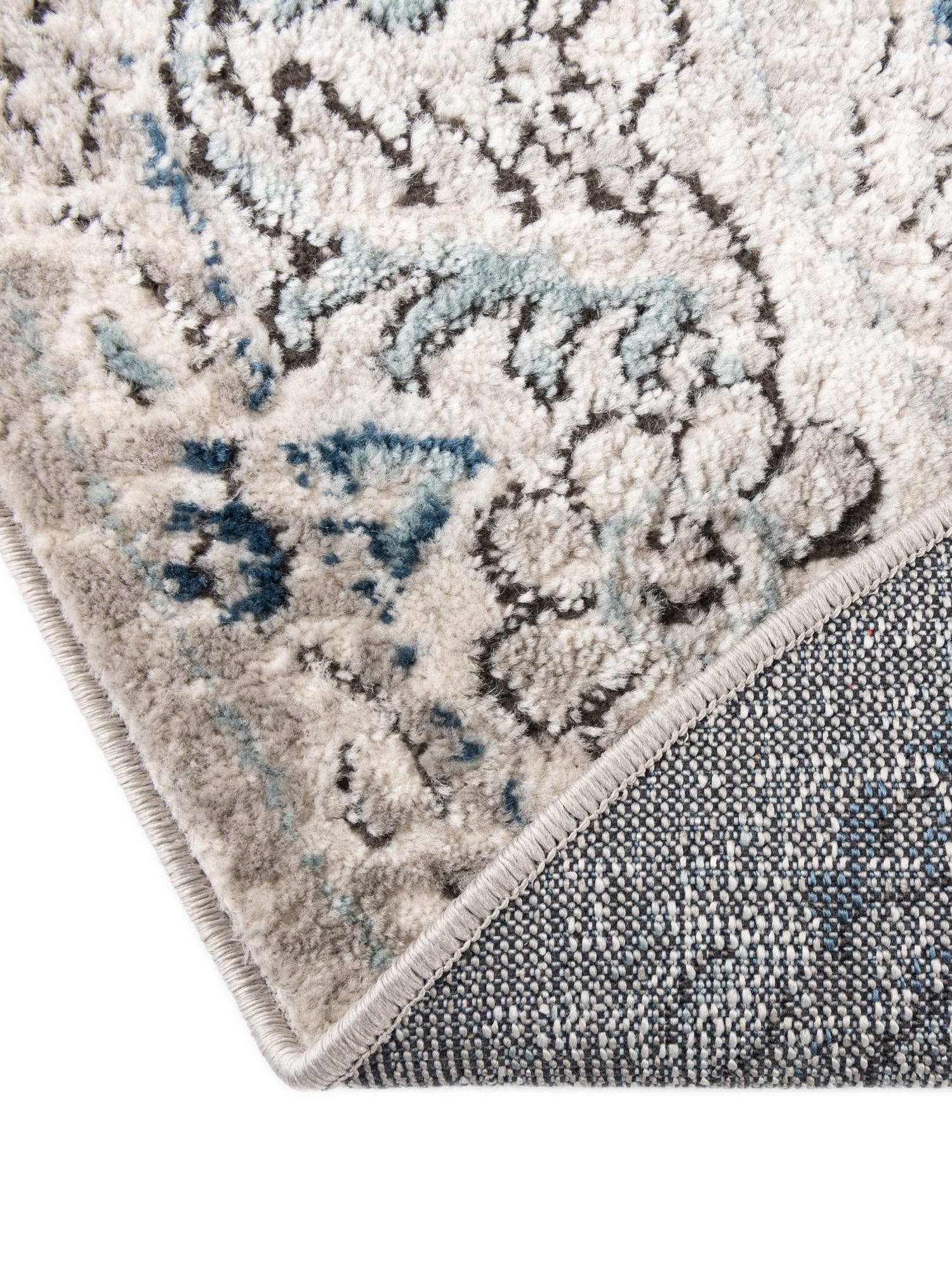 Gray 7' 10 x 10' Nyla Oval Area Rug 100% Polypropylene Traditional Classic Carpet for Living Room, Kitchen, Bedroom, Dining, Office for Sale at Rug Engine