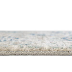 Gray 2' x 8' Nyla Runner Area Rug 100% Polypropylene Traditional Classic Carpet for Living Room, Kitchen, Bedroom, Dining, Office for Sale at Rug Engine