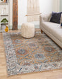 Mustard Yellow 10' x 14' Nyla Rectangle Area Rug 100% Polypropylene Traditional Classic Carpet for Living Room, Kitchen, Bedroom, Dining, Office for Sale at Rug Engine