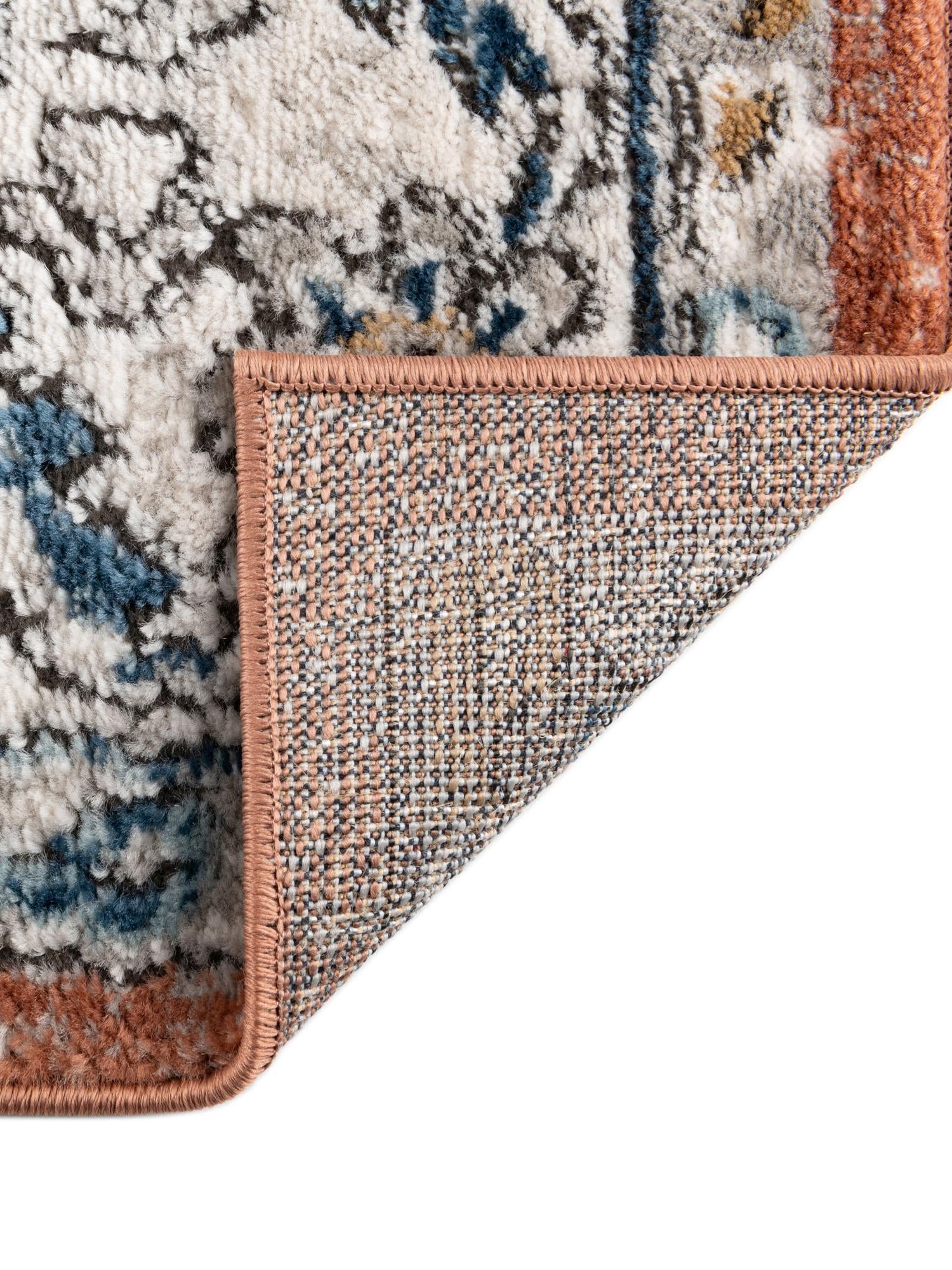 Salmon Pink 11' 10 x 11' 10 Nyla Square Area Rug 100% Polypropylene Traditional Classic Carpet for Living Room, Kitchen, Bedroom, Dining, Office for Sale at Rug Engine
