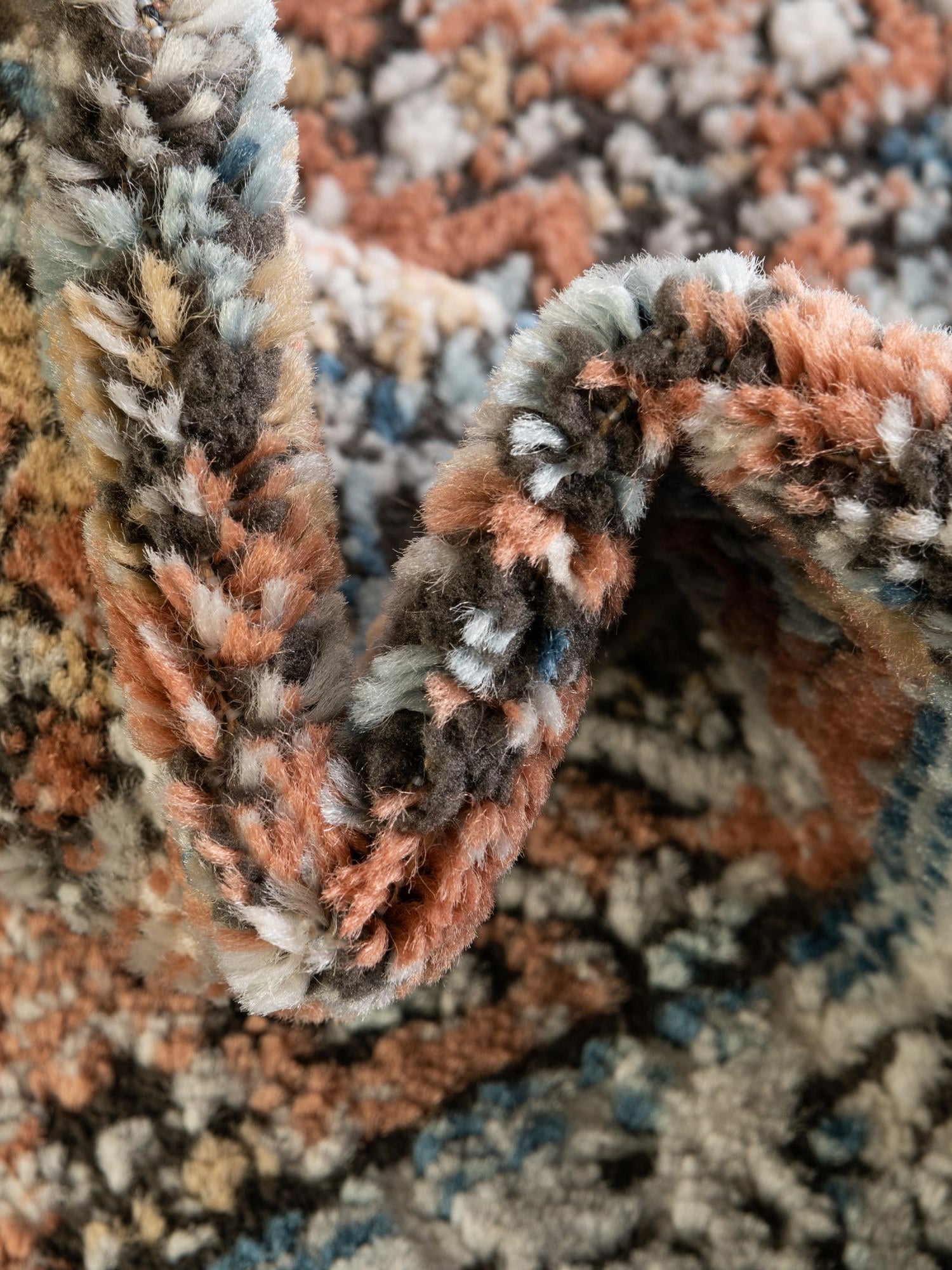 Salmon Pink 2' x 6' Nyla Runner Area Rug 100% Polypropylene Traditional Classic Carpet for Living Room, Kitchen, Bedroom, Dining, Office for Sale at Rug Engine