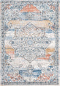 Multicolor 5' 3 x 8' Nyla Rectangle Area Rug 100% Polypropylene Traditional Classic Carpet for Living Room, Kitchen, Bedroom, Dining, Office for Sale at Rug Engine