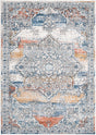 Multicolor 4' x 6' Nyla Rectangle Area Rug 100% Polypropylene Traditional Classic Carpet for Living Room, Kitchen, Bedroom, Dining, Office for Sale at Rug Engine