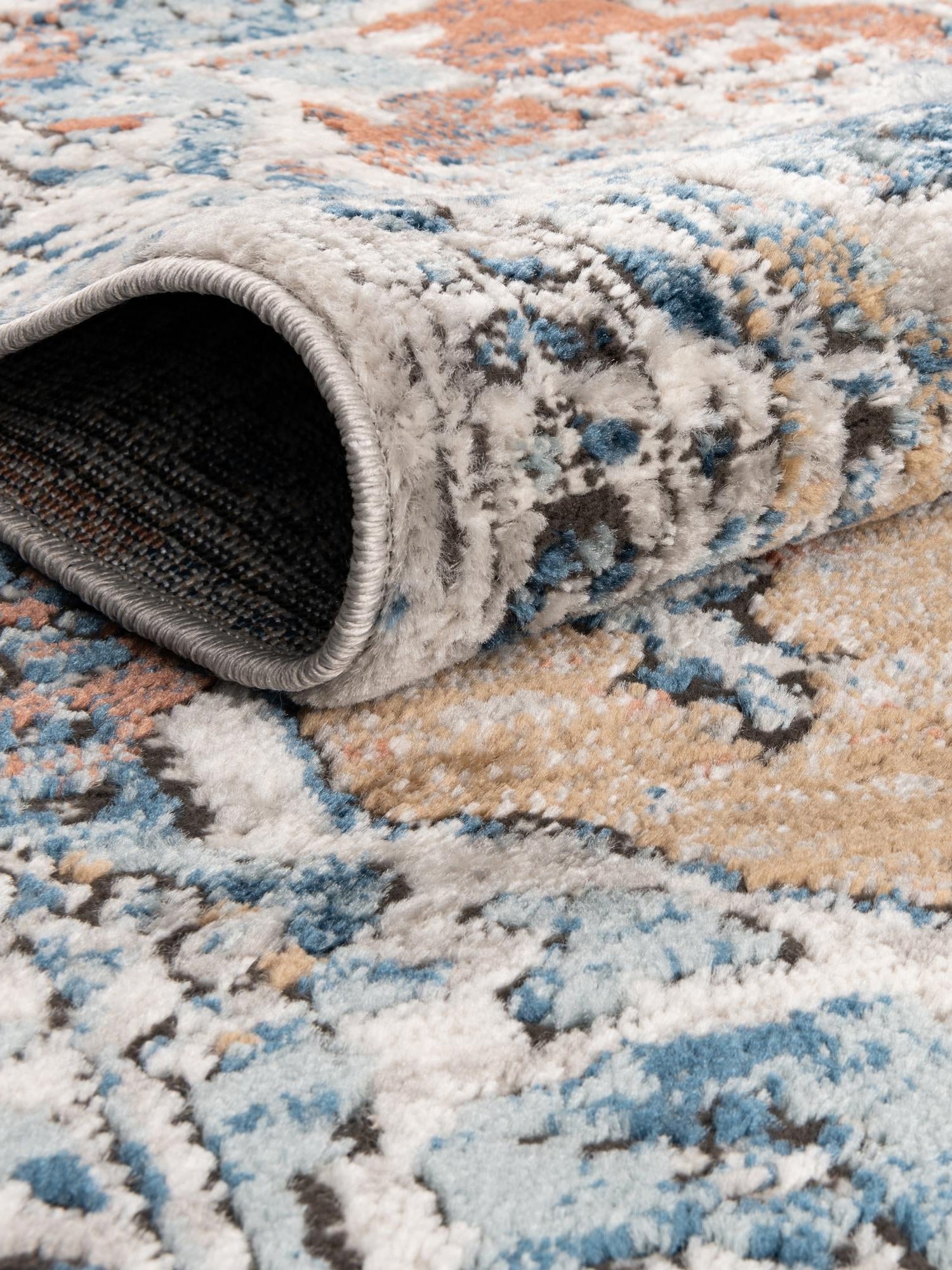 Multicolor 10' x 10' Nyla Square Area Rug 100% Polypropylene Traditional Classic Carpet for Living Room, Kitchen, Bedroom, Dining, Office for Sale at Rug Engine