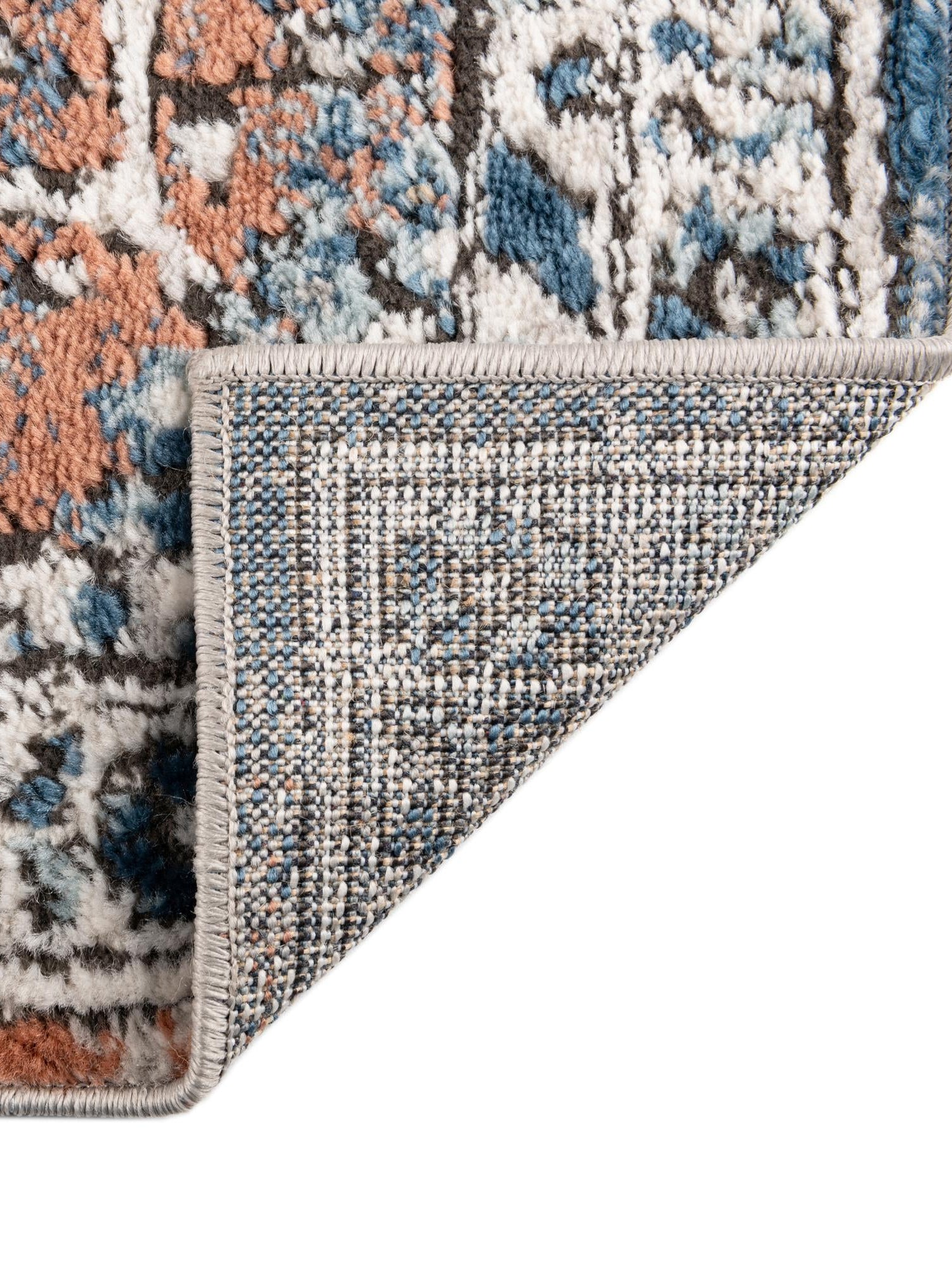 Multicolor 4' x 4' Nyla Octagon Area Rug 100% Polypropylene Traditional Classic Carpet for Living Room, Kitchen, Bedroom, Dining, Office for Sale at Rug Engine