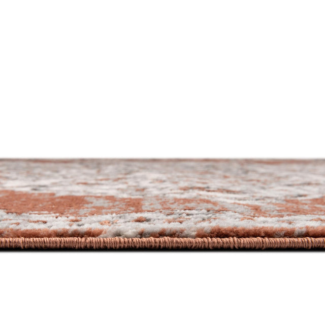 Salmon Pink 10' x 14' Nyla Rectangle Area Rug 100% Polypropylene Traditional Classic Carpet for Living Room, Kitchen, Bedroom, Dining, Office for Sale at Rug Engine