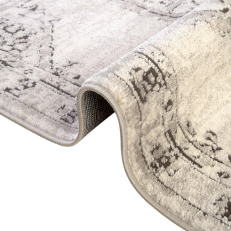 Ivory 10' x 14' Nyla Rectangle Area Rug 100% Polypropylene Traditional Classic Carpet for Living Room, Kitchen, Bedroom, Dining, Office for Sale at Rug Engine