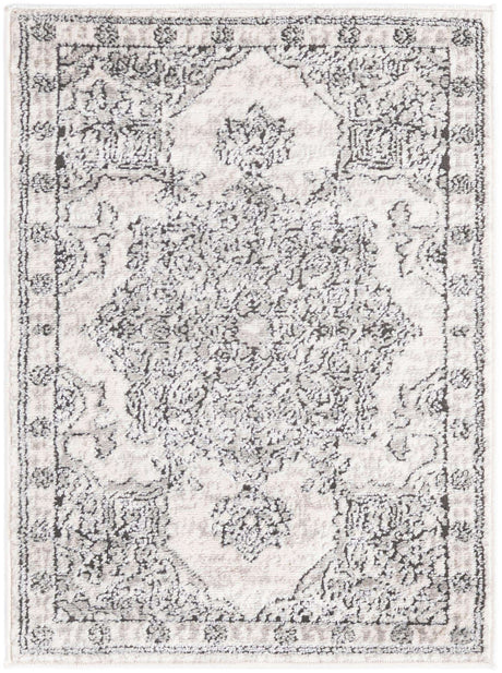 Ivory 2' x 3' Nyla Rectangle Area Rug 100% Polypropylene Traditional Classic Carpet for Living Room, Kitchen, Bedroom, Dining, Office for Sale at Rug Engine