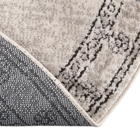 Ivory 5' 3 x 8' Nyla Oval Area Rug 100% Polypropylene Traditional Classic Carpet for Living Room, Kitchen, Bedroom, Dining, Office for Sale at Rug Engine