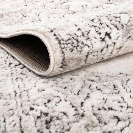 Ivory 2' x 6' Nyla Runner Area Rug 100% Polypropylene Traditional Classic Carpet for Living Room, Kitchen, Bedroom, Dining, Office for Sale at Rug Engine