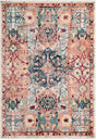 Pink 7' 1 x 10' Sumter Rectangle Area Rug Contemporary Durable Easy Clean Carpet for Bedrooms, Living Areas, Dining, Office, Dorms for Sale at Rug Engine
