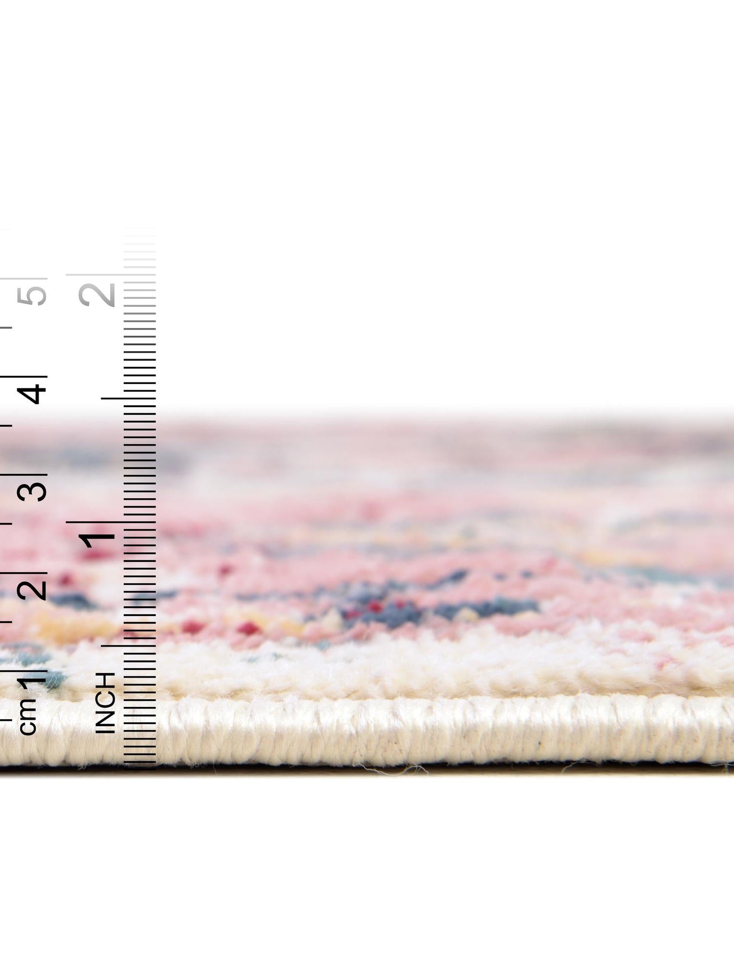 Pink 6' 1 x 6' 1 Sumter Octagon Area Rug Contemporary Durable Easy Clean Carpet for Bedrooms, Living Areas, Dining, Office, Dorms for Sale at Rug Engine