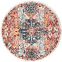 Pink 4' 1 x 4' 1 Sumter Round Area Rug Contemporary Durable Easy Clean Carpet for Bedrooms, Living Areas, Dining, Office, Dorms for Sale at Rug Engine