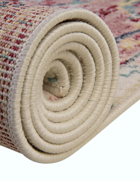 Pink 8' x 10' Sumter Oval Area Rug Contemporary Durable Easy Clean Carpet for Bedrooms, Living Areas, Dining, Office, Dorms for Sale at Rug Engine