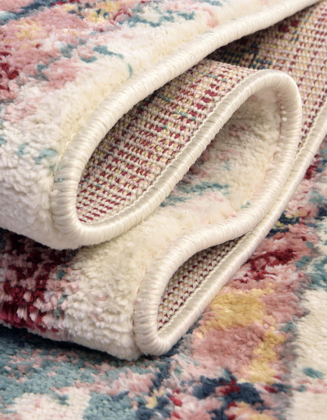 Pink 8' x 10' Sumter Oval Area Rug Contemporary Durable Easy Clean Carpet for Bedrooms, Living Areas, Dining, Office, Dorms for Sale at Rug Engine
