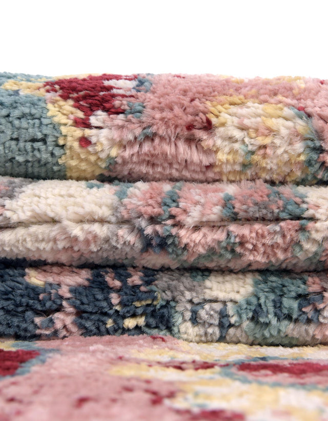 Pink 8' x 10' Sumter Oval Area Rug Contemporary Durable Easy Clean Carpet for Bedrooms, Living Areas, Dining, Office, Dorms for Sale at Rug Engine